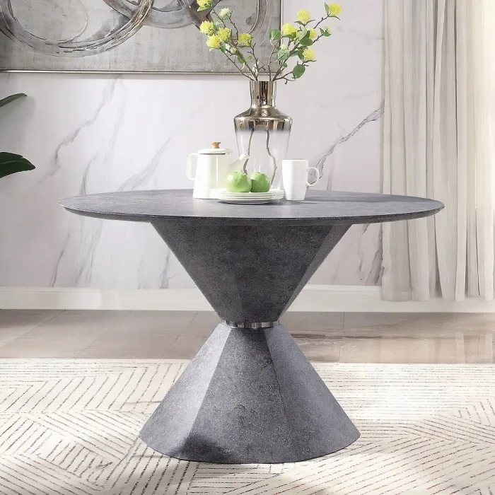 Ansonia Concrete Dining Table | Industrial Modern Dining