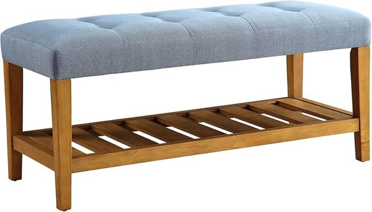 Charla Oak Bench with Storage – Acme Furniture