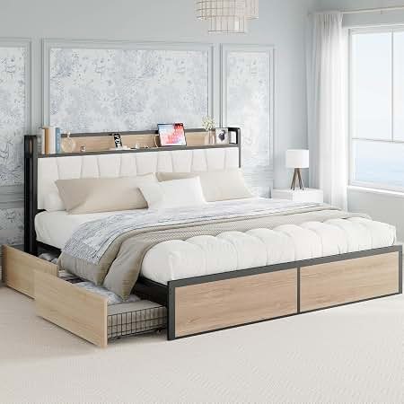Lantha Bed by Acme Furniture | Contemporary Platform Bed