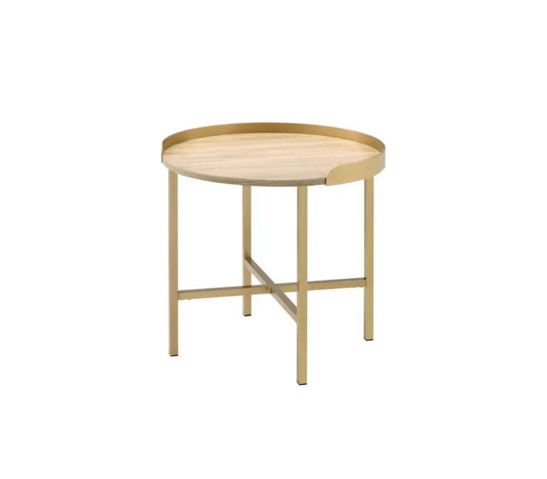 Mithea End Table – Modern 10-Drawer Storage Accent Table
