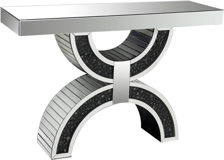 Noor Mirrored Console Table – Acme Furniture