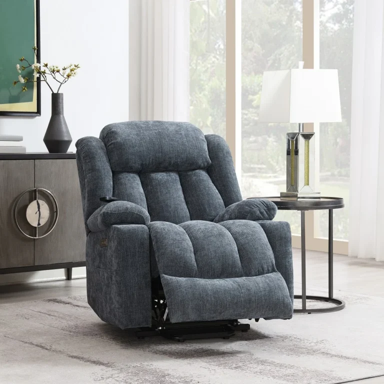 Omarion Power Recliner Lift Chair with Heat & Massage
