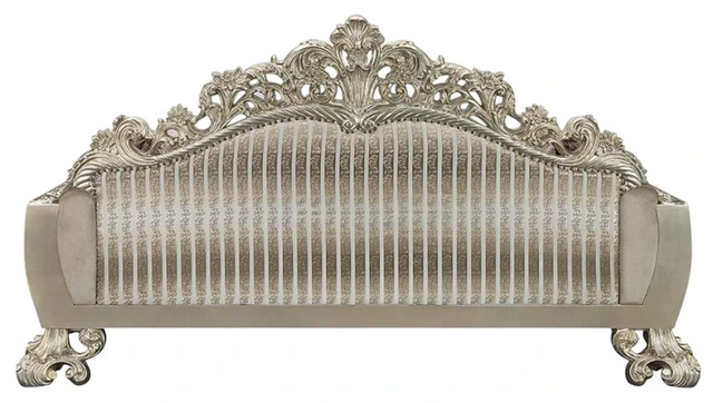 Sorina Antique Gold Sofa – 60" Elegant Living Room Sofa