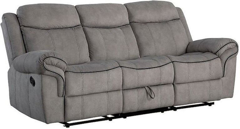 Zubaida Gray Sofa – Modern Velvet Living Room Sofa | Acme Furniture