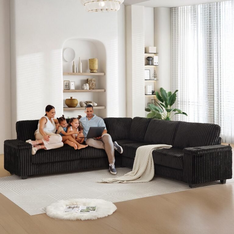 Maeko Sectional Sofa – Modern L-Shaped Living Room Seating