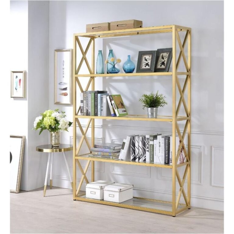 Milavera 10-Shelf Bookshelf | Acme Furniture