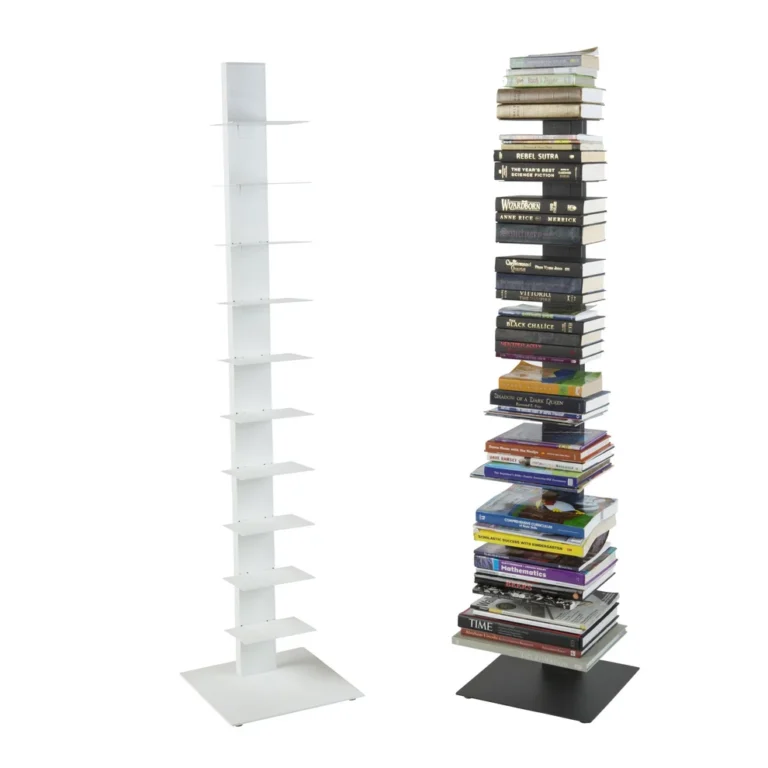 Nympho Bookshelf – 10-Shelf Modern Storage Tower